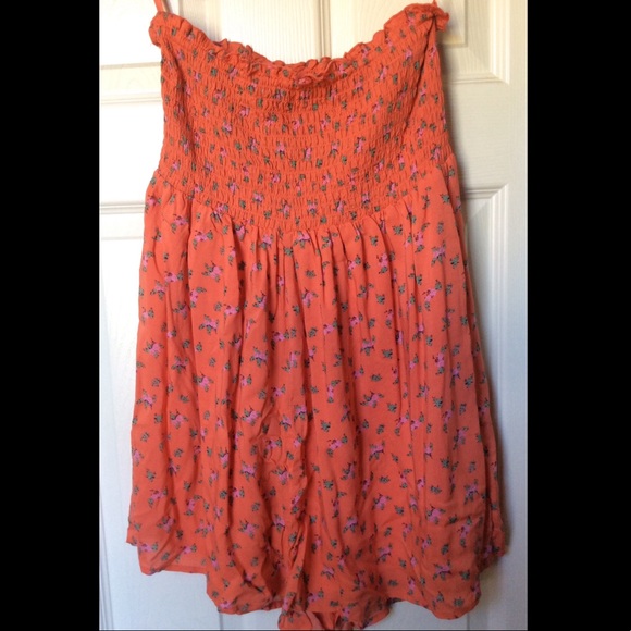 Kimchi Blue Meadow Smocked Bodice Romper - Picture 3 of 4